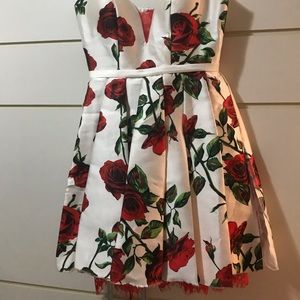 Grad Dress - used once, super modern! Size 0